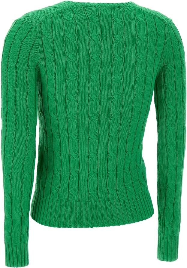 Polo Ralph Lauren Smaragdgroene V-hals trui Green Dames - Foto 3