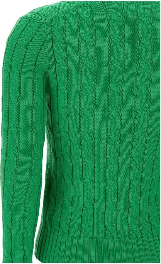 Polo Ralph Lauren Smaragdgroene V-hals trui Green Dames - Foto 4