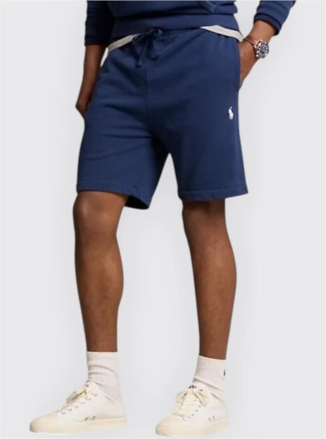 Polo Ralph Lauren Blauwe Katoenen Shorts met Pony Borduursel Blue Heren - Foto 3