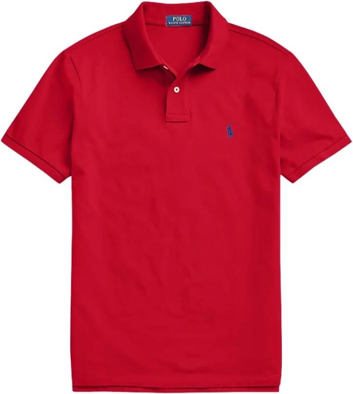 Polo Ralph Lauren Polo Shirt Korte Mouw POLO AJUSTE DROIT EN COTON BASIC MESH LOGO PONY PLAYER - Foto 5