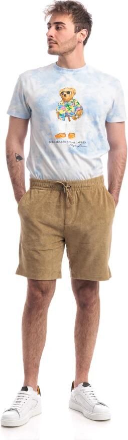 Polo Ralph Lauren Stijlvolle Bermuda Shorts voor Mannen Beige Heren - Foto 8