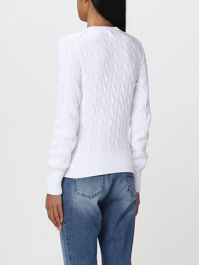 Polo Ralph Lauren Gebreide Cardigan met Logo Borduursel White Dames - Foto 3