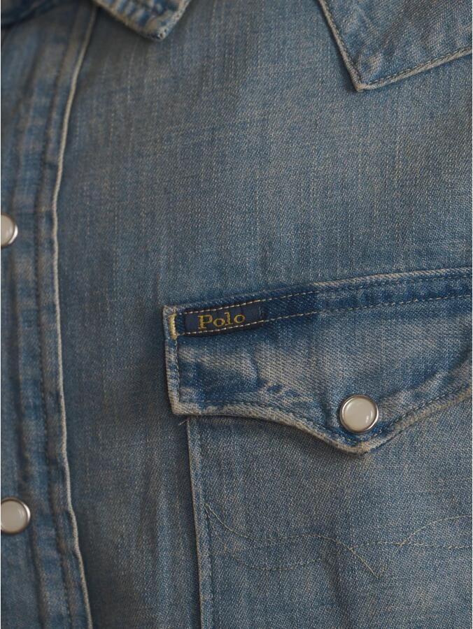 Polo Ralph Lauren Icon Long Sleeve-Sport Shirt men Overhemden blauw Maat XXL Kleding - Foto 4