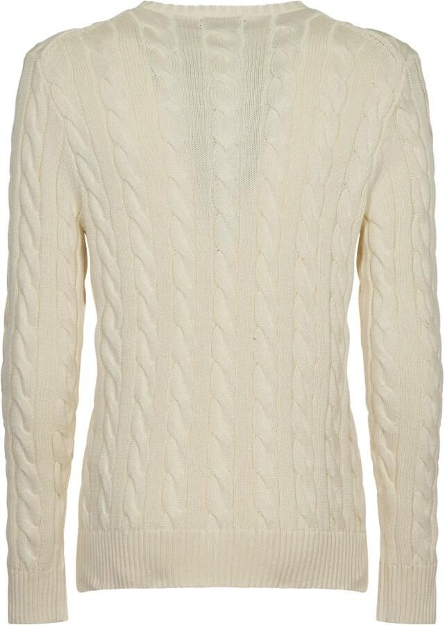 Polo Ralph Lauren Gebreide pullover met kabelpatroon model 'DRIVER' - Foto 2