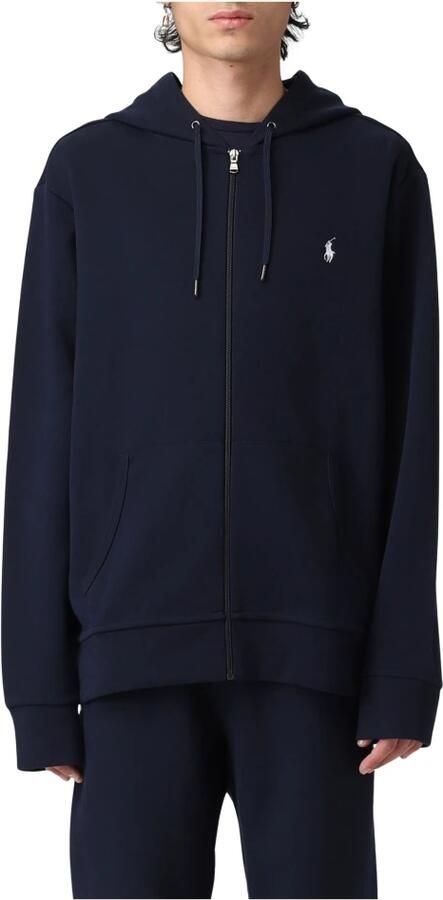 Polo Ralph Lauren Sweater SWEATSHIRT A CAPUCHE ZIPPE EN JOGGING DOUBLE KNIT TECH LOGO PONY - Foto 13