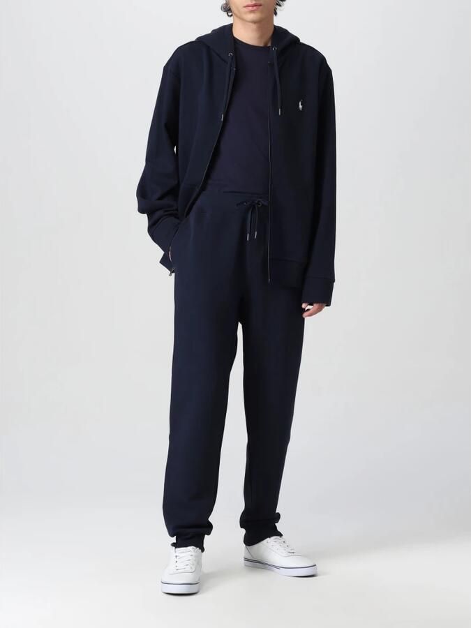 Polo Ralph Lauren Sweater SWEATSHIRT A CAPUCHE ZIPPE EN JOGGING DOUBLE KNIT TECH LOGO PONY - Foto 6