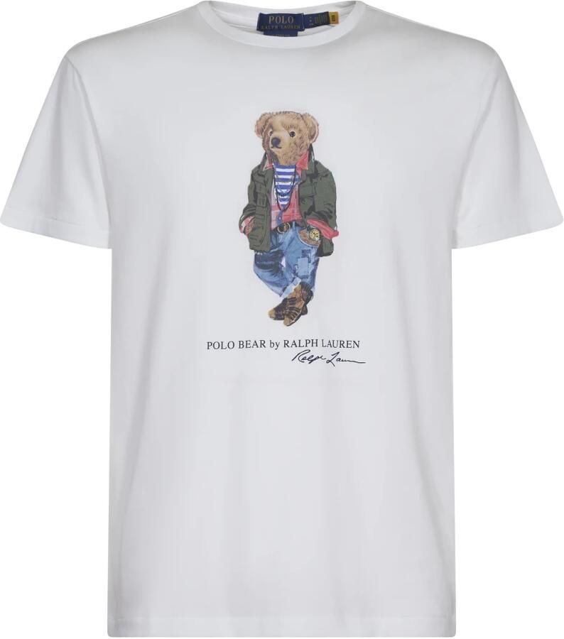 Polo Ralph Lauren T-shirt Korte Mouw T-SHIRT POLO BEAR AJUSTE EN COTON - Foto 6