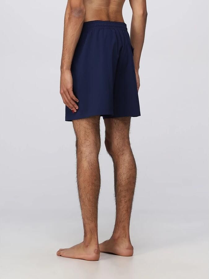 Ralph Lauren Geborduurd Logo Elastische Taille Trekkoord Zak Strandkleding Blue Heren - Foto 8