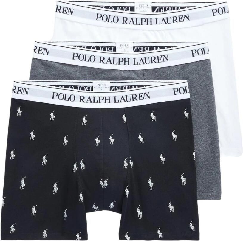 Polo Ralph Lauren Underwear Boxershort met logo in band in een set van 3 stuks model 'BRIEF'