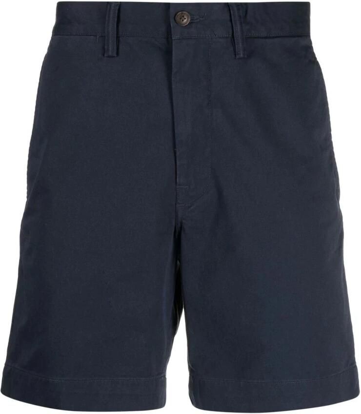 Polo Ralph Lauren Donkerblauwe Katoenen Shorts Regular Fit Blue Heren - Foto 5