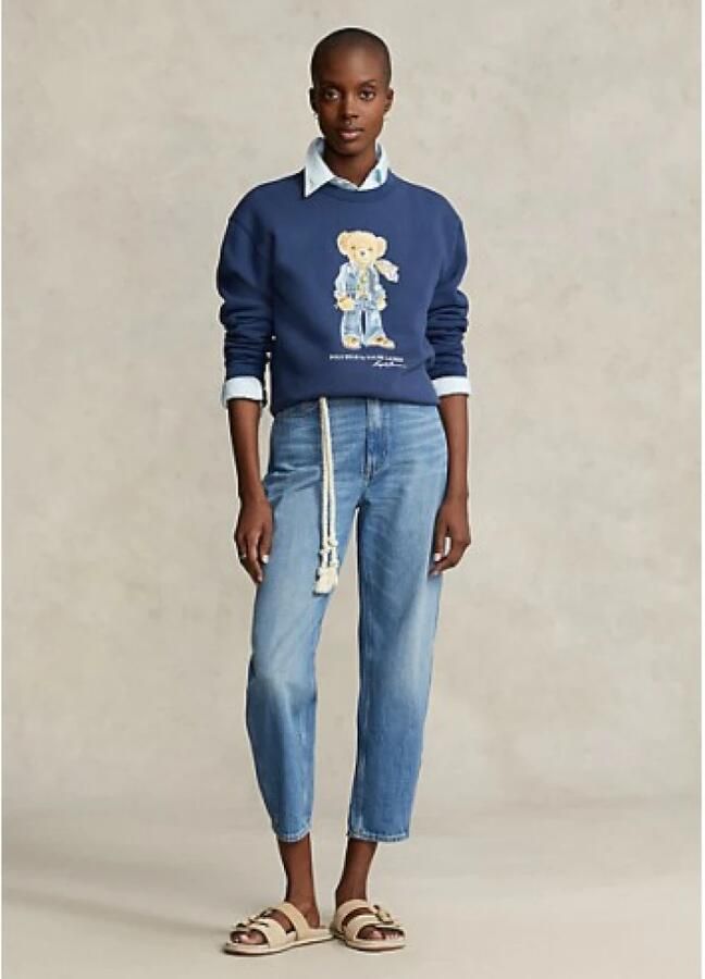Polo Ralph Lauren Sweatshirt van katoenmix met motiefprint - Foto 3