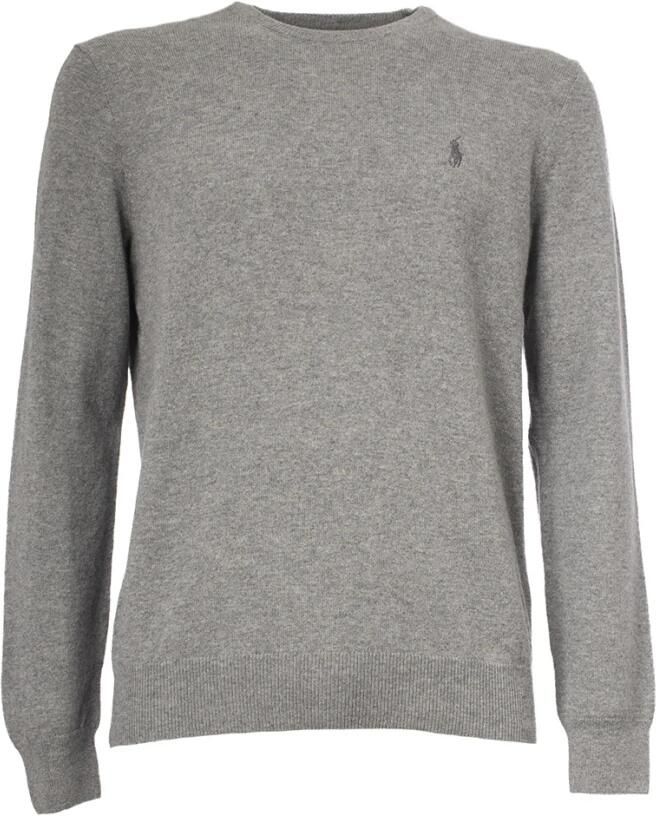Polo Ralph Lauren Ralph Lauren sweater ronde hals Slim Fit grijs - Foto 6