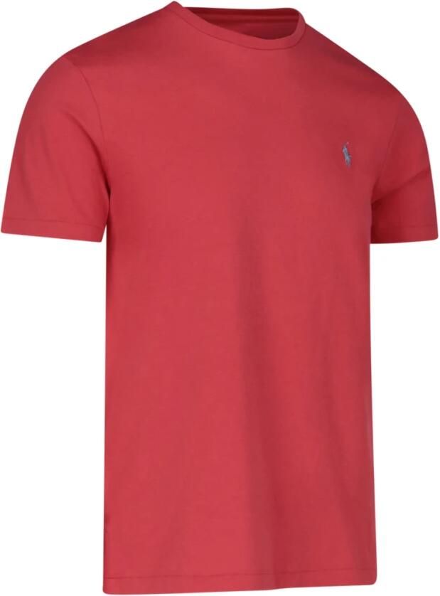 Polo Ralph Lauren Geborduurd Logo Roze T-shirts en Polos Pink Heren - Foto 2