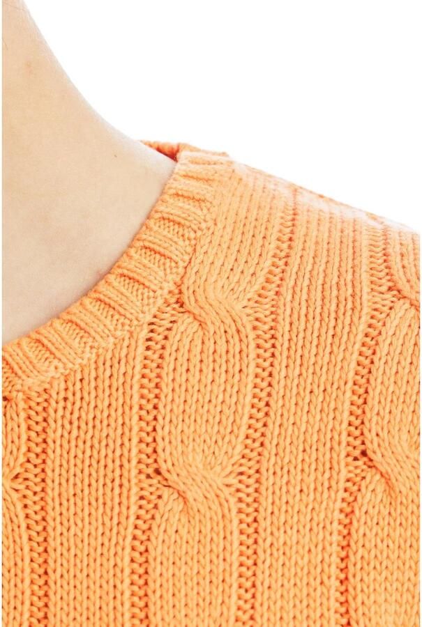 Polo Ralph Lauren Gezellige en stijlvolle katoenen gebreide trui White - Foto 3