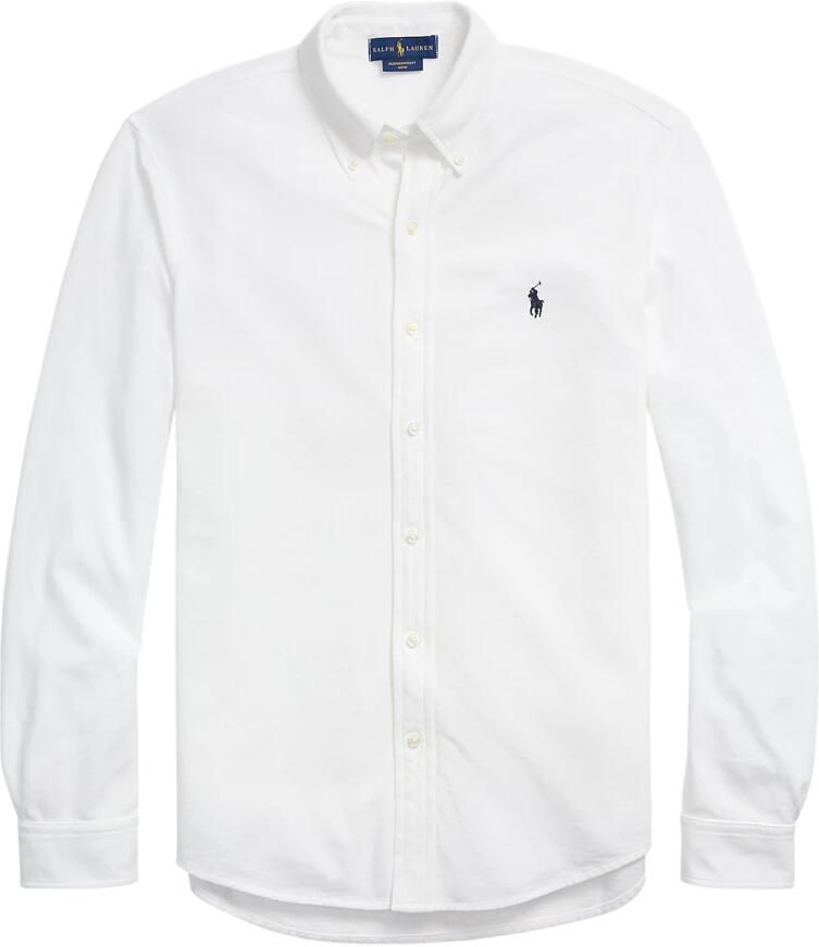 Polo Ralph Lauren Overhemd Lange Mouw CHEMISE AJUSTEE COL BOUTONNE EN POLO FEATHERWEIGHT - Foto 4