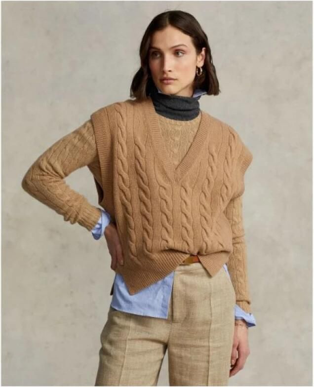 Polo Ralph Lauren Spencer met kabelpatroon model 'AUTHENTIC' - Foto 2