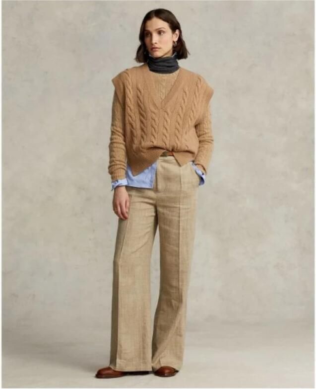 Polo Ralph Lauren Spencer met kabelpatroon model 'AUTHENTIC'