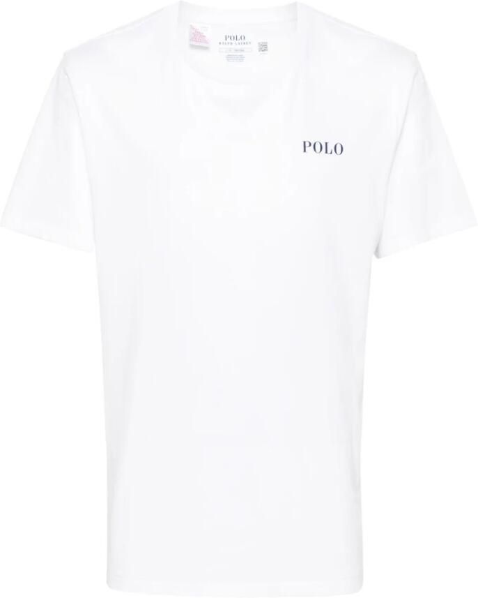 Polo Ralph Lauren Underwear T-shirt met labelprint model 'LIQUID COTTON'