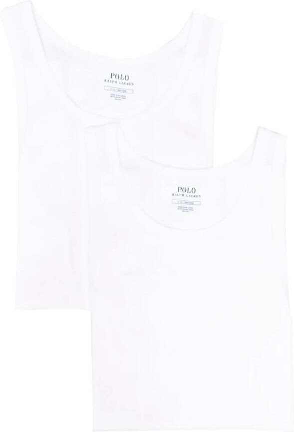Polo Ralph Lauren Classic Tank (2 Pack) Tanktops Heren white white maat: S beschikbare maaten:S M L XL XXL