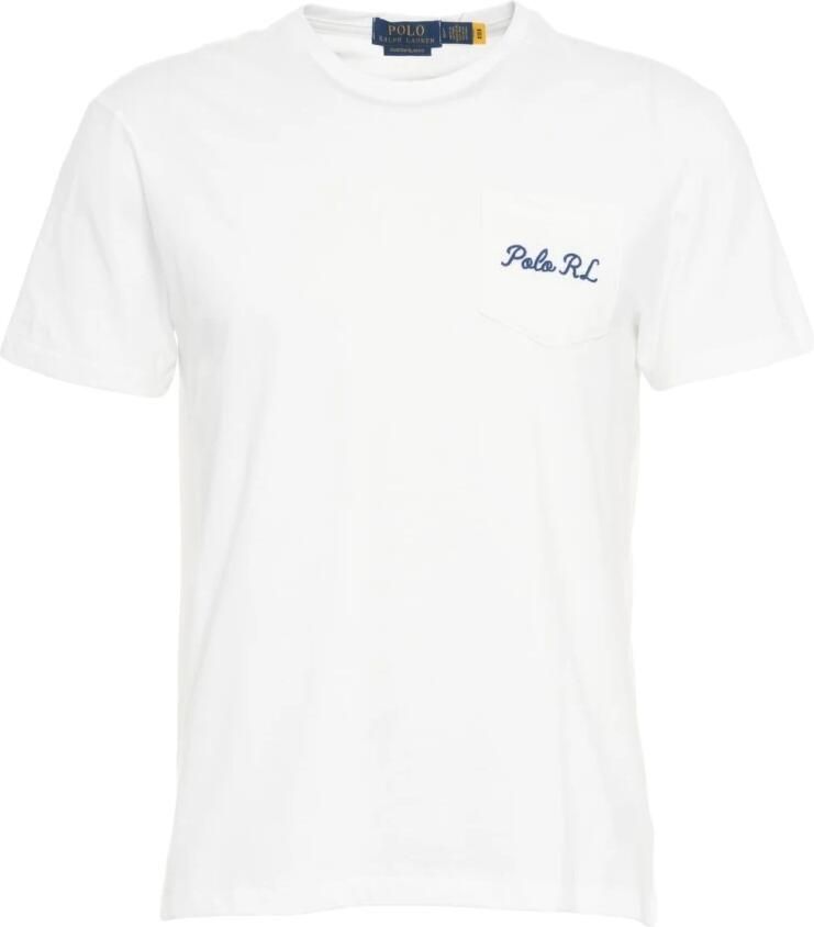 Polo Ralph Lauren Wit Poloshirt Stijlvol Logo Borduurwerk White Heren - Foto 4