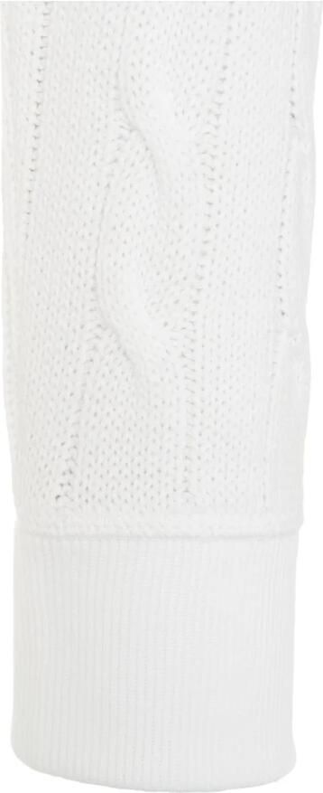 Polo Ralph Lauren Witte Cable Knit Cardigan Sweatshirt White Dames - Foto 5
