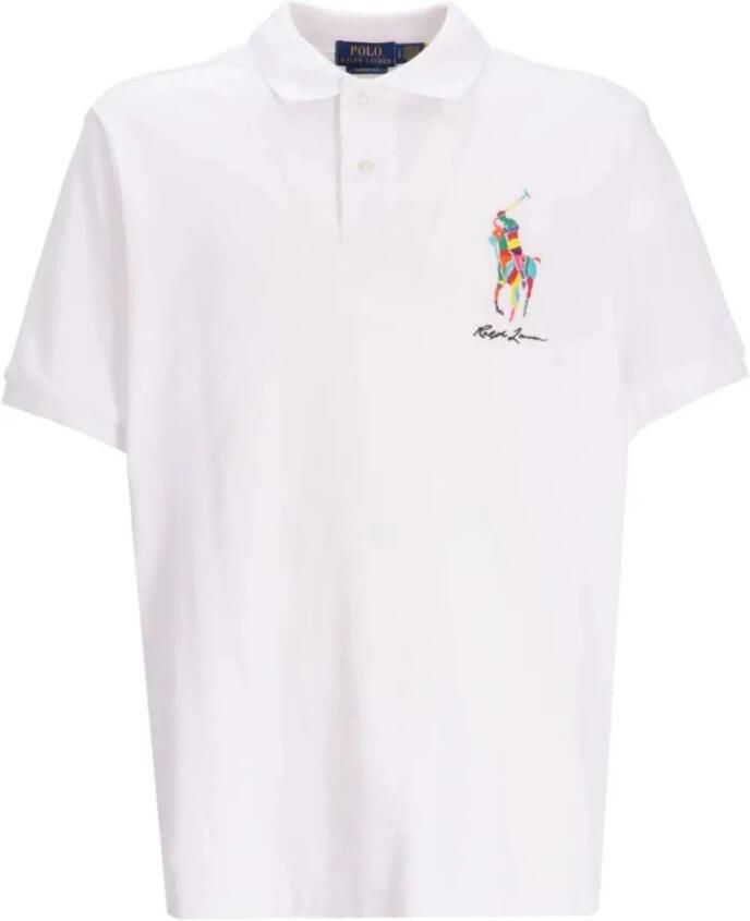 Polo Ralph Lauren Witte Casual Polo Shirt Mannen White Heren - Foto 2
