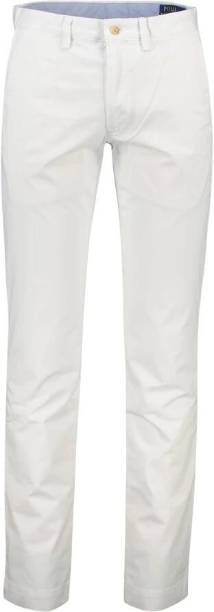 Polo Ralph Lauren Witte Slim Fit Broek met Pony Borduursel White Heren - Foto 2