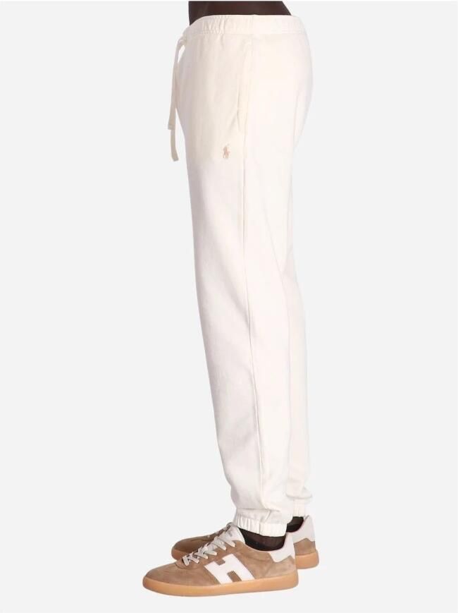 Polo Ralph Lauren Witte Katoenen Joggingbroek met Regular Fit Beige Heren - Foto 5