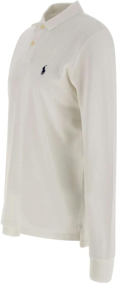 Polo Ralph Lauren Slim fit poloshirt in design met lange mouwen - Foto 11