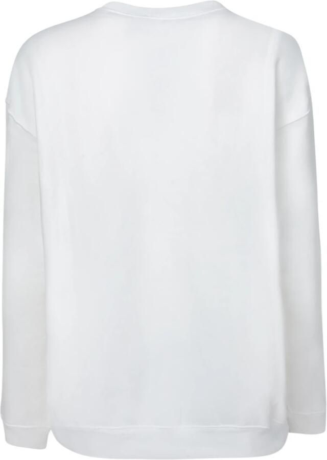 Polo Ralph Lauren Witte Katoenen Sweatshirt met Geborduurd Logo White Dames - Foto 5