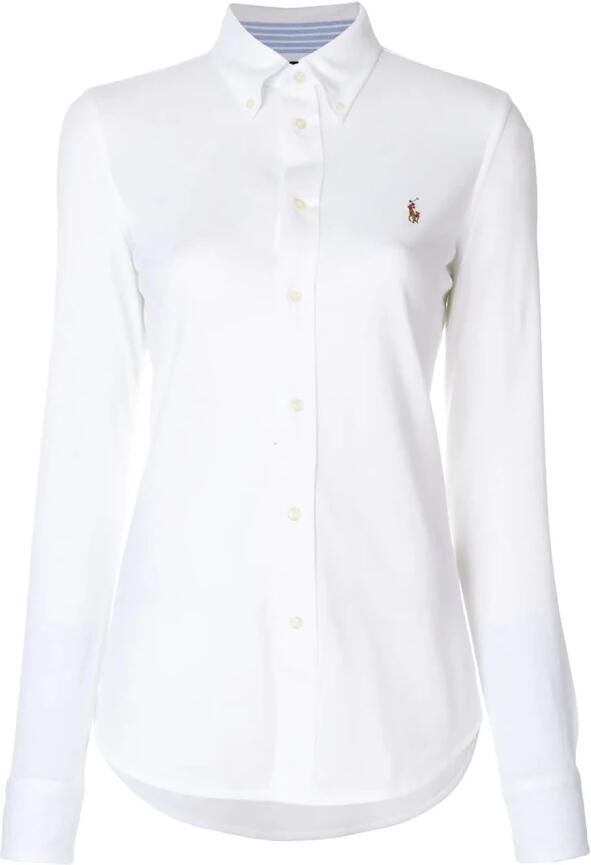 Ralph Lauren Stijlvolle Dames Tunieken Kwaliteitsstof Comfort en Stijl Wit Dames