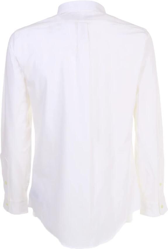 Polo Ralph Lauren Witte Stretch-Katoenen Overhemd met Polo Pony Motief White Heren - Foto 9