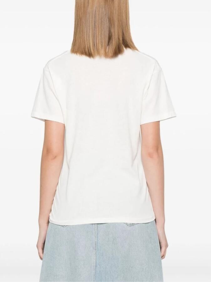 Polo Ralph Lauren Witte T-shirts en Polos met Polo Bear White Dames - Foto 6