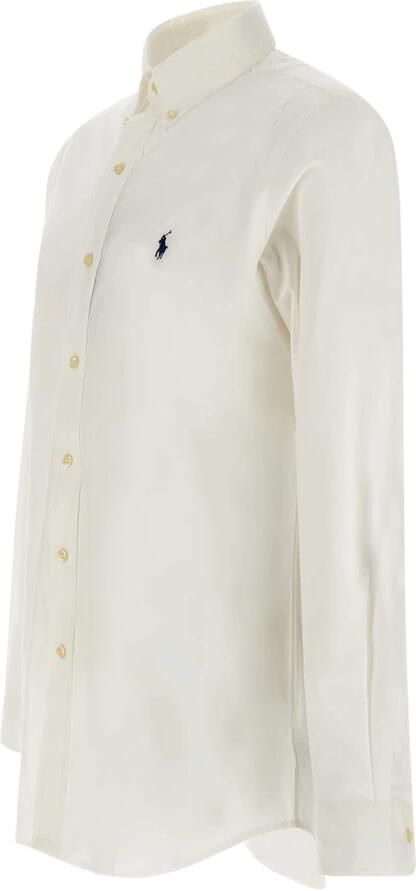 Ralph Lauren Witte Seersucker Overhemd Button-Down Kraag White Heren - Foto 9