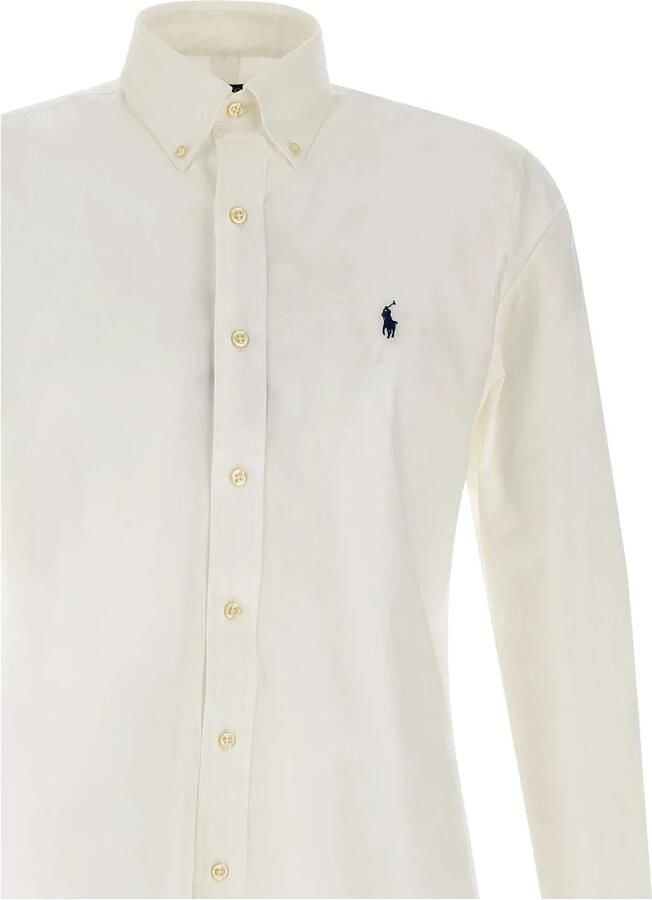 Ralph Lauren Witte Seersucker Overhemd Button-Down Kraag White Heren - Foto 6