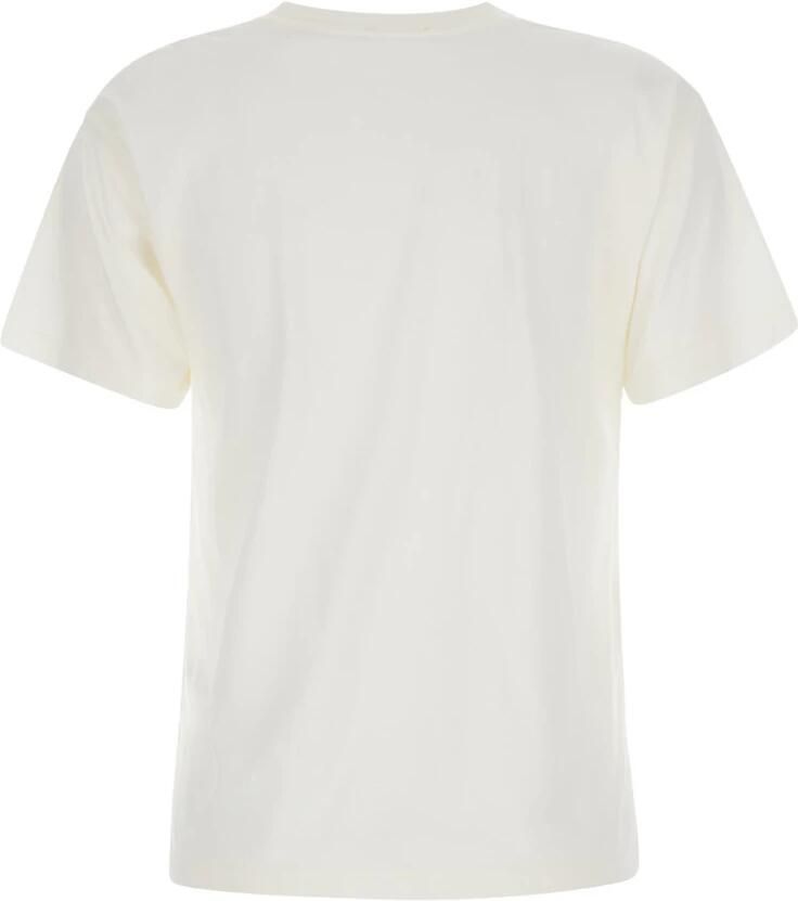 Polo Ralph Lauren Witte T-shirts en Polos met Polo Bear White Dames