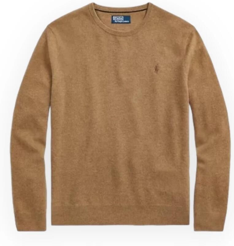 Polo Ralph Lauren Bruine Sweaters LS CN Pp-Lange Mouwen-Pullover Brown Heren - Foto 5