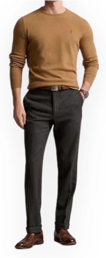 Polo Ralph Lauren Bruine Sweaters LS CN Pp-Lange Mouwen-Pullover Brown Heren - Foto 11