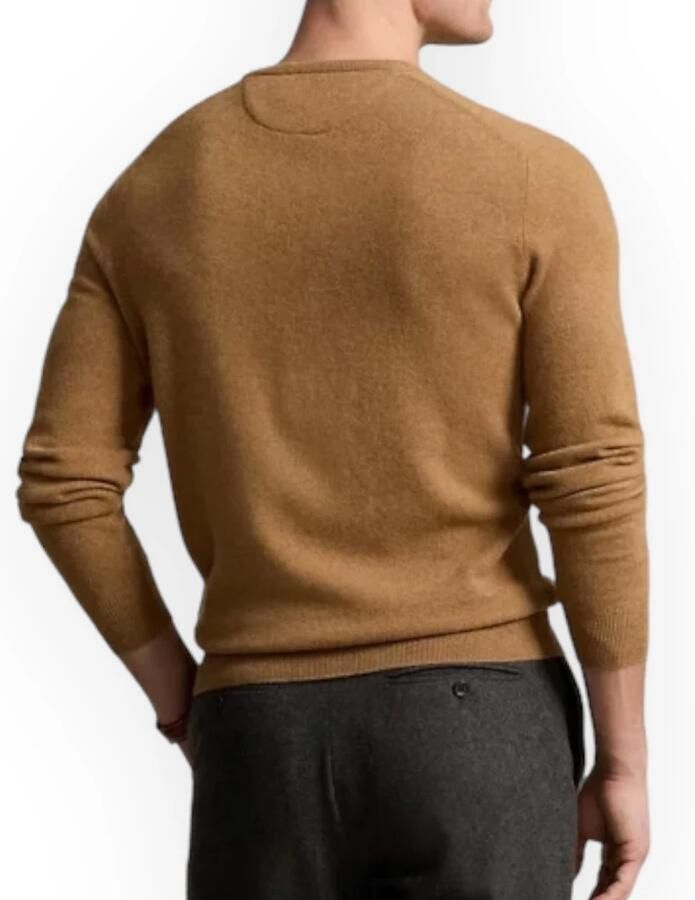Polo Ralph Lauren Bruine Sweaters LS CN Pp-Lange Mouwen-Pullover Brown Heren - Foto 3