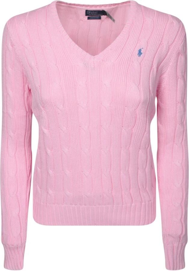 Polo Ralph Lauren Gebreide pullover met logostitching model 'KIMBERLY' - Foto 2