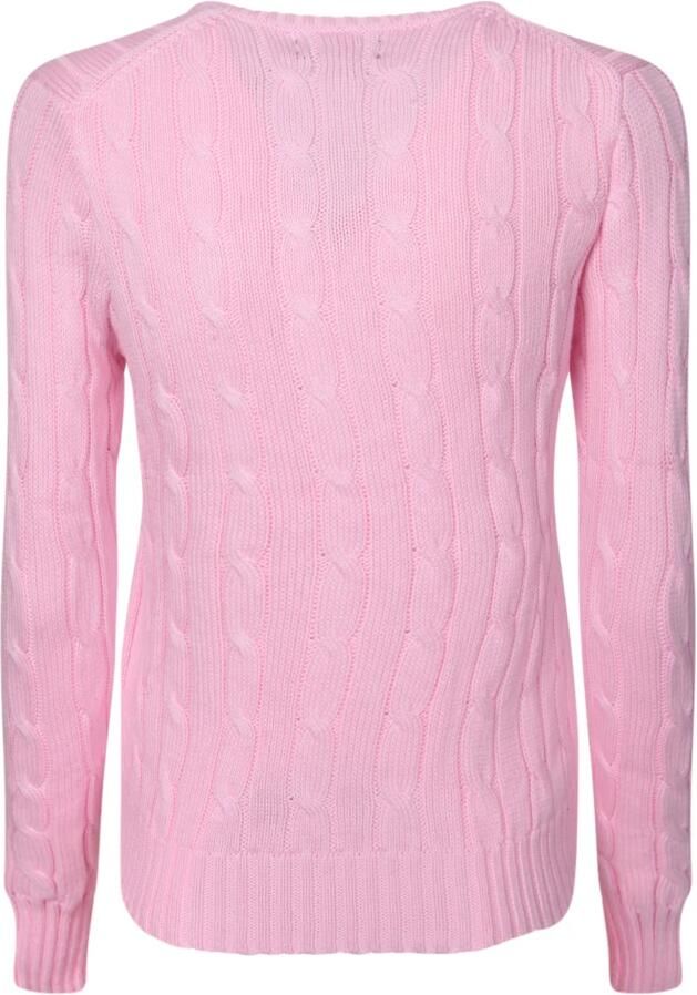 Polo Ralph Lauren Gebreide pullover met logostitching model 'KIMBERLY' - Foto 3