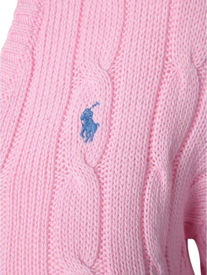 Polo Ralph Lauren Gebreide pullover met logostitching model 'KIMBERLY'