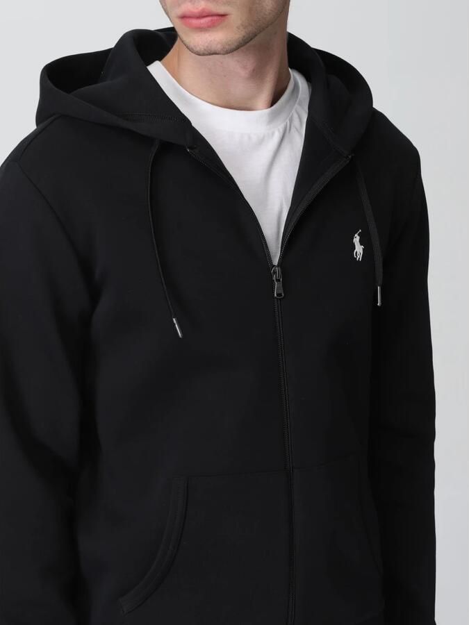 Polo Ralph Lauren Double Knit Fullzip Hoodie Hooded vesten Heren black maat: M beschikbare maaten:S M L XL XXL - Foto 7