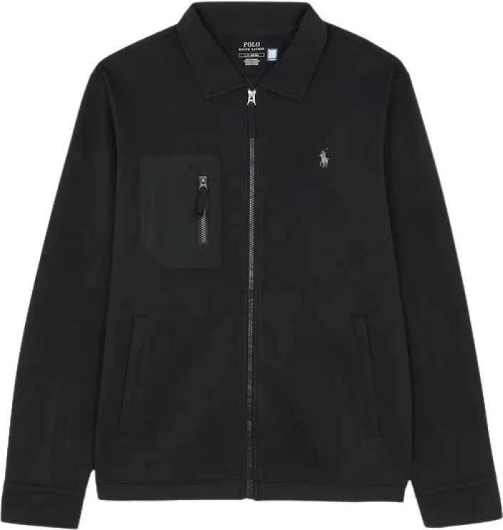 Polo Ralph Lauren Zwart Katoen Polyester Regular Fit Jas Black Heren