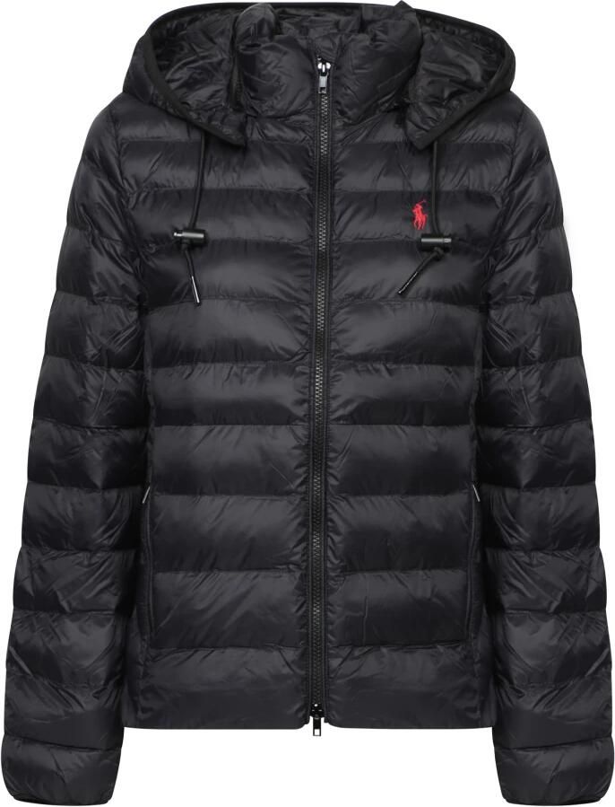 Polo Ralph Lauren Zwarte Gewatteerde Jas voor Vrouwen Black Dames - Foto 2