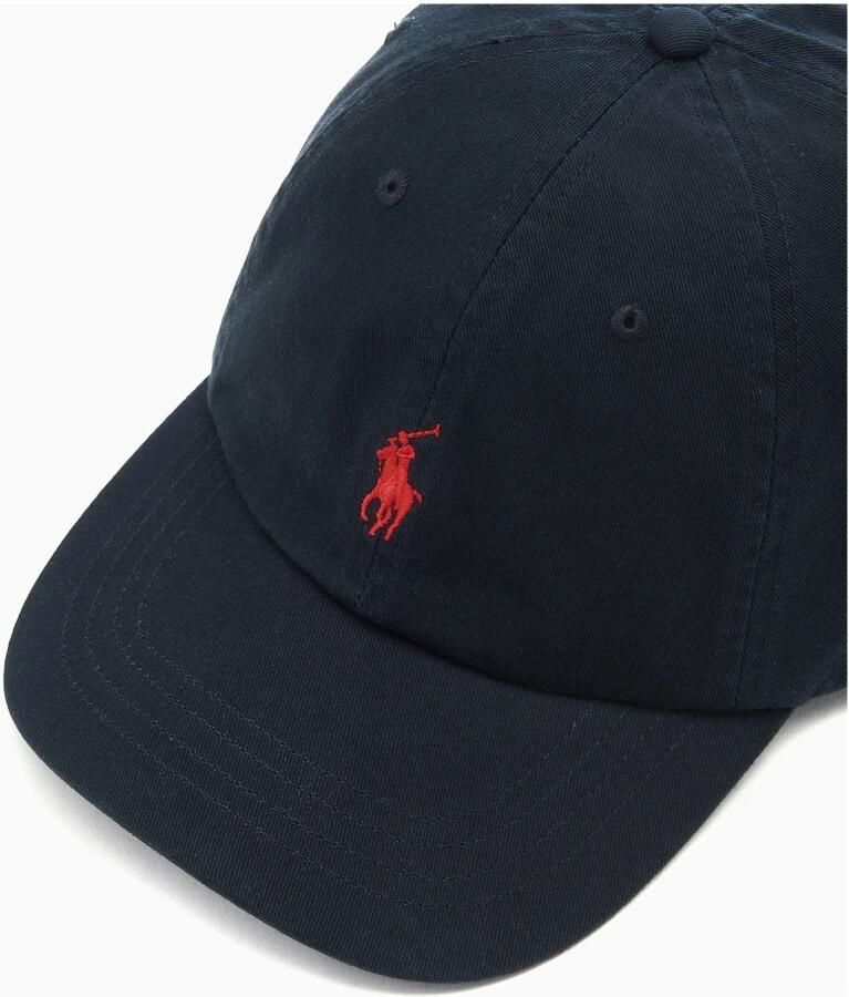 Polo Ralph Lauren Polo Zwarte Katoenen Pet Model 710548524 012 Black - Foto 5