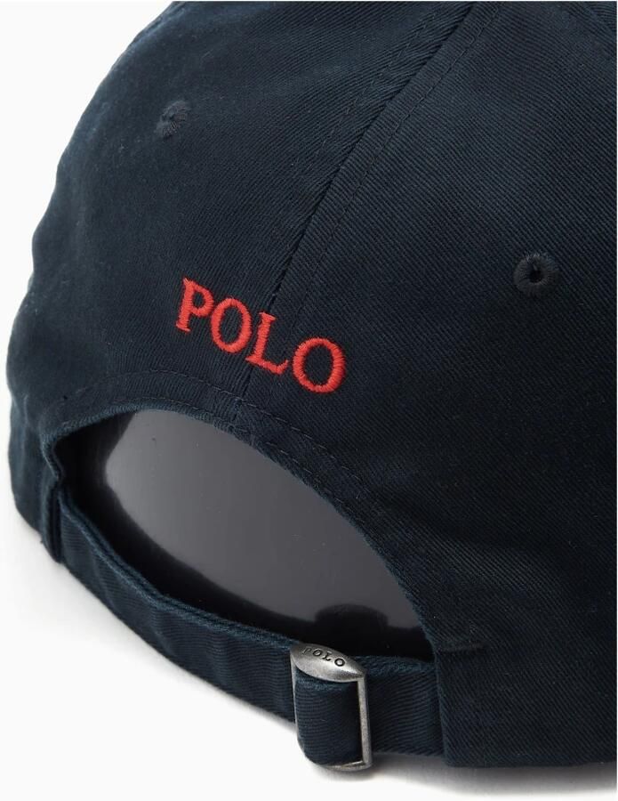 Polo Ralph Lauren Polo Zwarte Katoenen Pet Model 710548524 012 Black - Foto 6