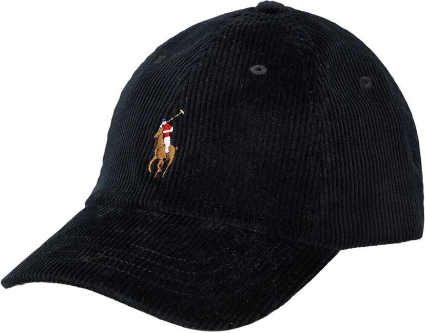 Polo Ralph Lauren Zwarte Katoenen Casquette Hoed Black - Foto 4
