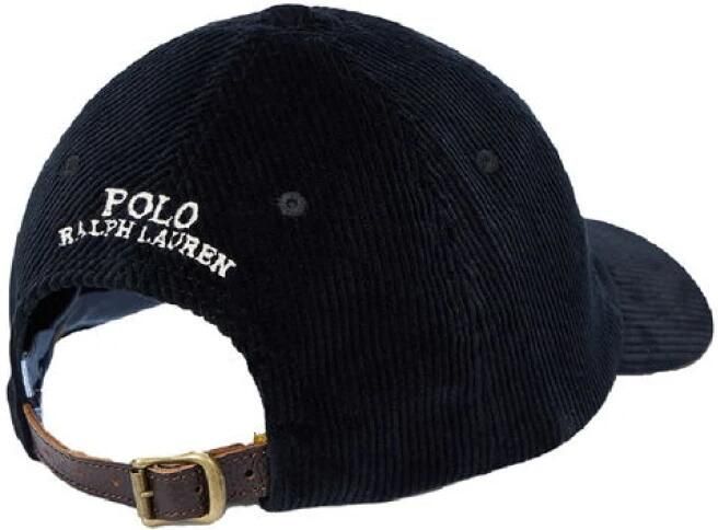 Polo Ralph Lauren Zwarte Katoenen Casquette Hoed Black - Foto 3