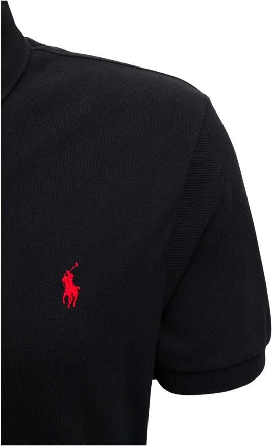 Polo Ralph Lauren Polo Shirt Korte Mouw POLO AJUSTE DROIT EN COTON BASIC MESH LOGO PONY PLAYER - Foto 6